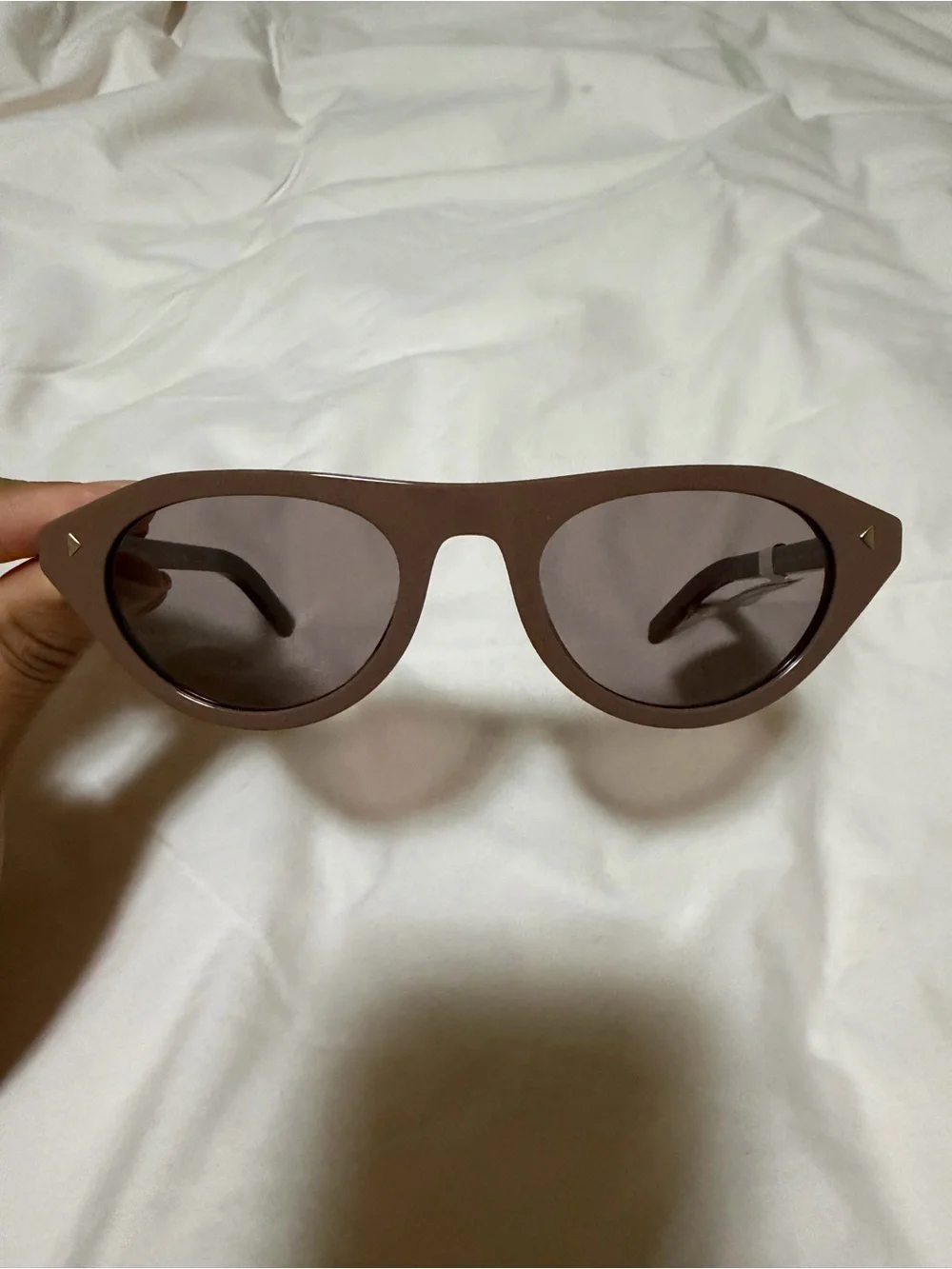 Prada Women’s Taupe Cat-Eye Sunglasses